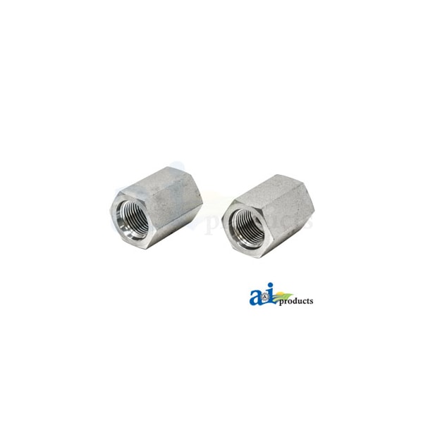 Special Straight Solid Female ORB X Female ORB Adapter, 2 pack 3.75" x4" x2"